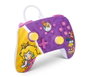 PowerA Mando avec câble NSGP0092-01 pour Nintendo Switch - Design Princess Peach Battle - 2 boutons programmables, prise casque, câble USB-C 3m